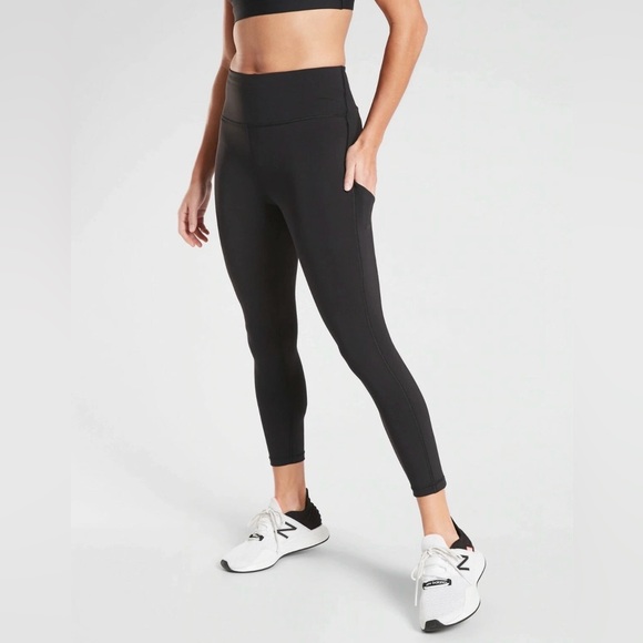 Athleta Pants - Athleta Ultimate Stash Pocket Tight High-Waisted Leggings Black Small